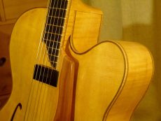 Guitare jazz archtop épicéa/érable ondé Guitare Otge jazz tradition